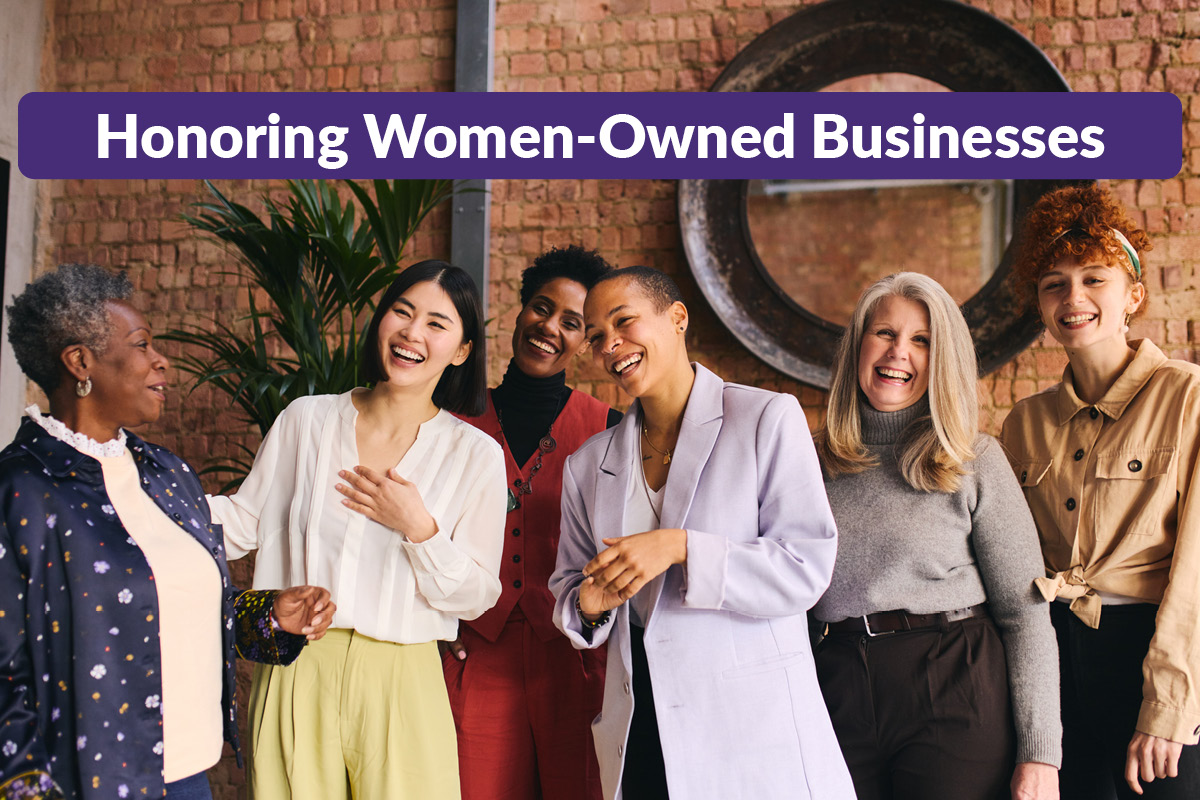 Group of diverse and confident female business owners professional attire celebrating their success