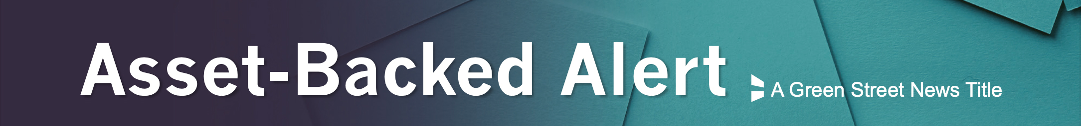 Asset-Backed Alert: A Green Street News Title Logo