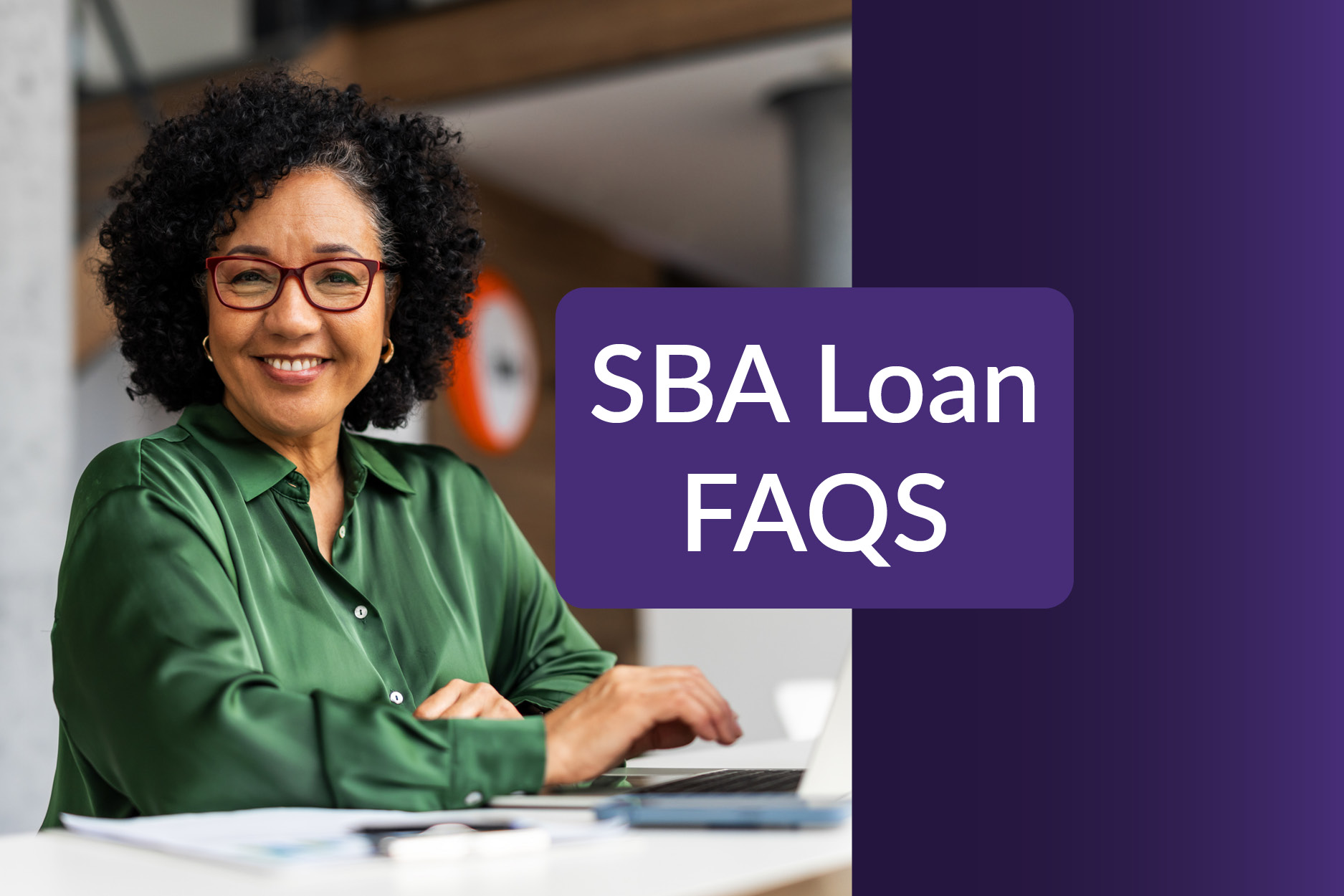 African American Business owner with SBA loan knowledge smiling confidently