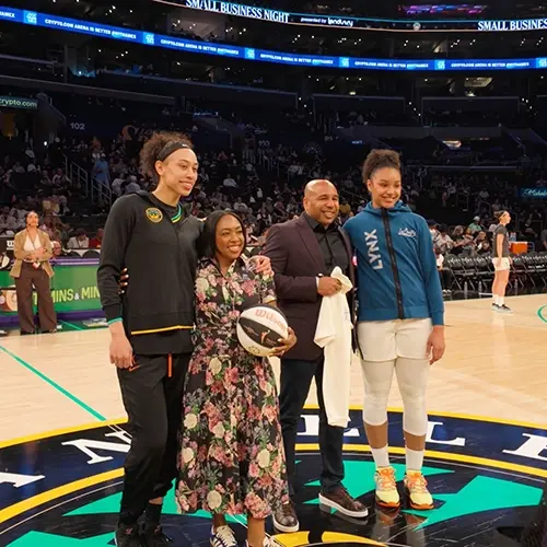 Petition to make Small Business Night every night! @la_sparks always killing it by filling the arena with small business success