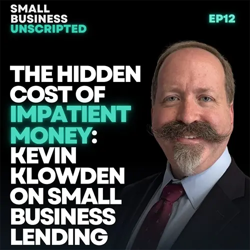 Small Business Unscripted is back soon with an all new episode featuring Kevin Klowden of the @milkeninstitute. As an economist for the Milken Institute, Kevin breaks down how decades of impatient capital created lending deserts that still cut off small businesses today. Don't miss this episode to learn more on what it actually takes to fix it.