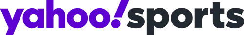 Yahoo! Sports logo in bold purple and black lower case text